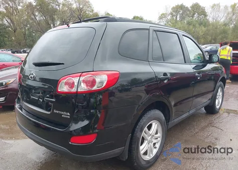 2011 Hyundai Santa Fe Gls from USA, damaged, VIN 5XYZGDAB3BG035882